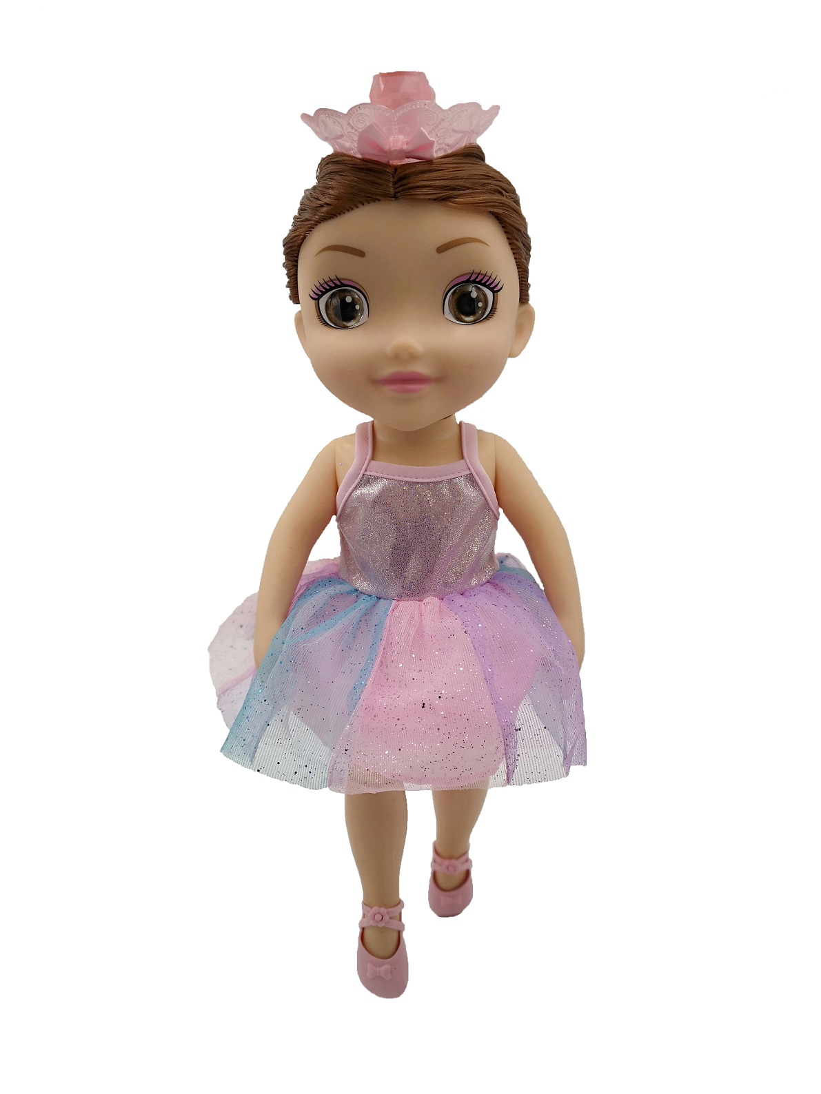 Кукла Ballerina Dreamer - Танцующая балерина с темными волосами, 45 см, свет, звук  