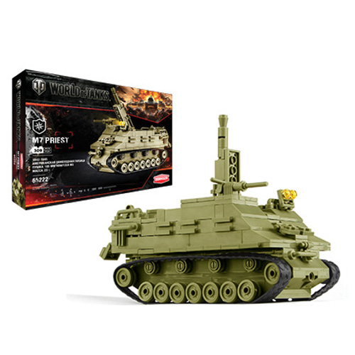 Конструктор из серии World Of Tanks - M7 Priest, 307 деталей