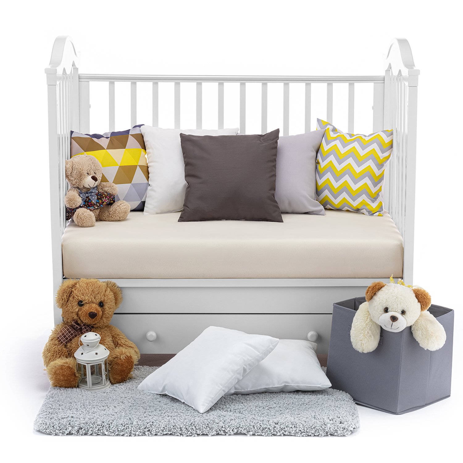 Детская кровать Nuovita Sorriso swing поперечный, цвет - Bianco/Белый  