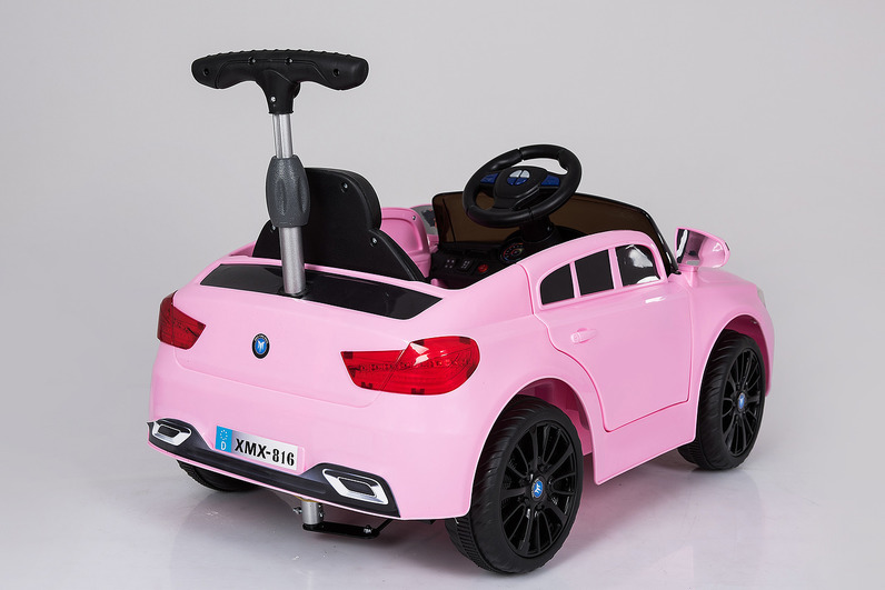 Электромобиль BMW MB розовый  