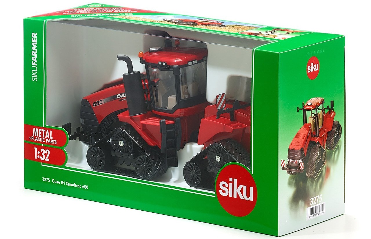 Модель трактора гусеничного Siku Case IH Quadtrac 600, 1:32  