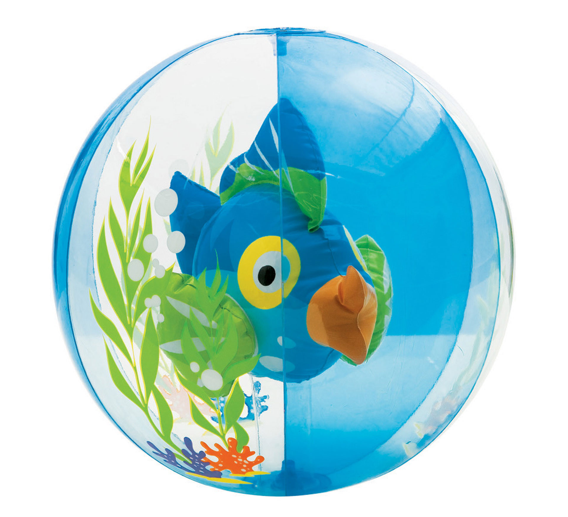 Мяч пляжный – Рыбки, диаметр 61 см  