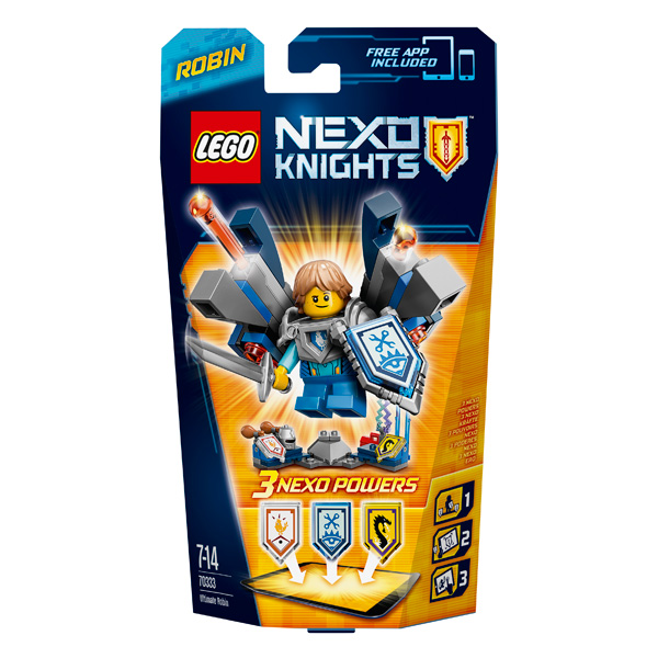 Lego Nexo Knights. Робин – Абсолютная сила  