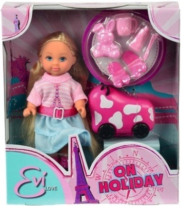 Кукла Еви с чемоданом  