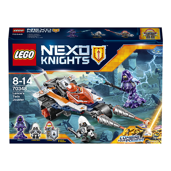 Lego Nexo Knights. Турнирная машина Ланса  
