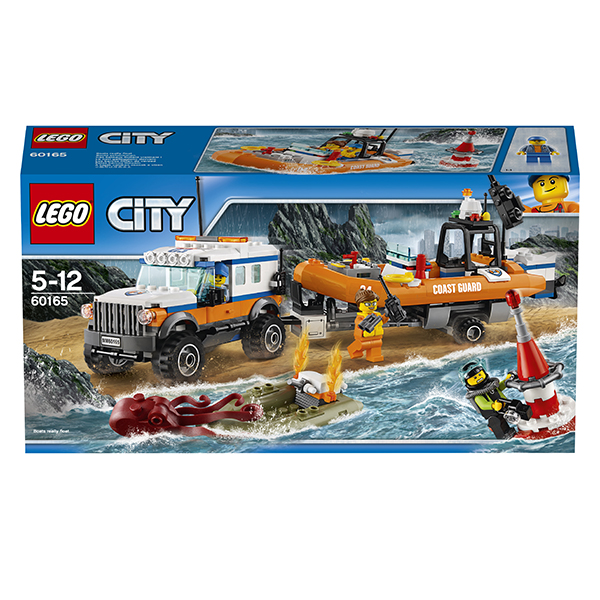 Lego City. Внедорожник 4х4 команды быстрого реагирования  