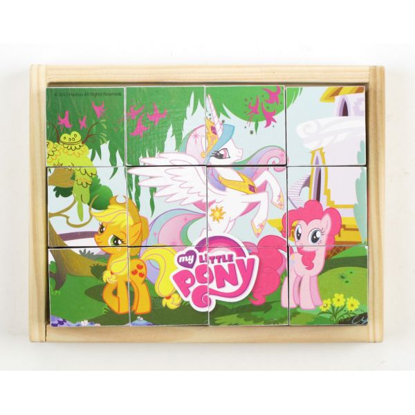 Деревянные кубики My Little Pony, 12 кубиков Деревянные кубики My Little Pony, 12 кубиковМоя маленькая пони (My Little Pony)<br>Деревянные кубики My Little Pony, 12 кубиков<br>