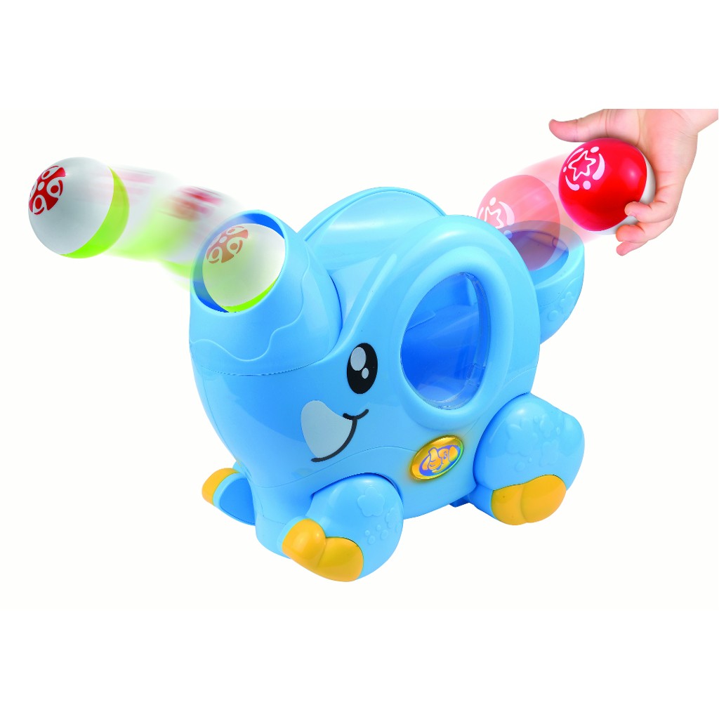 Интерактивная игрушка - Цирковой слоненок, свет и звук  