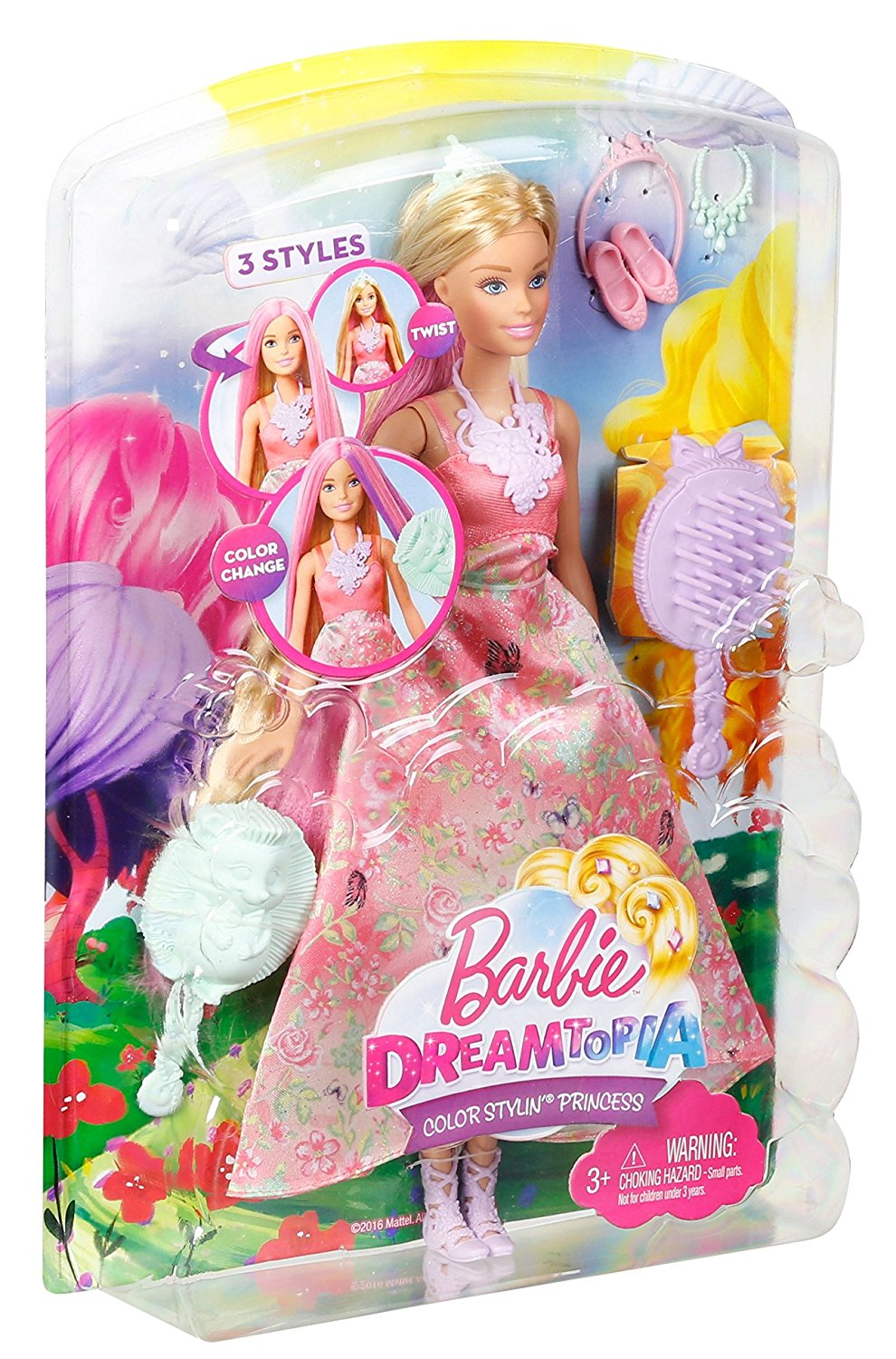 Игрушка Barbie - Принцессы с волшебными волосами  