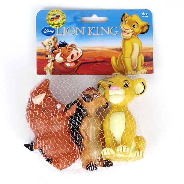 Набор из трёх игрушек для купания - Король Лев, Дисней  