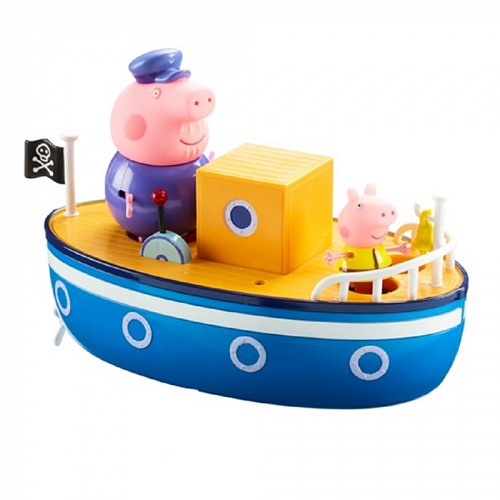 Игровой набор для ванны ™ Peppa Pig - Корабль дедушки Пеппы  