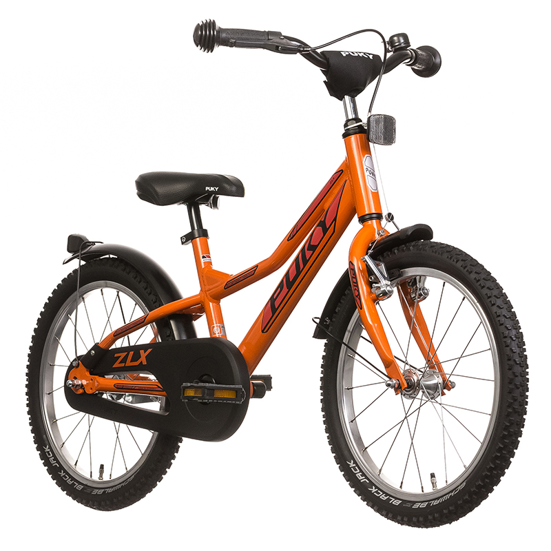 Двухколесный велосипед ZLX 18 Alu, цвет – Orange/Оранжевый  