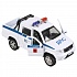 Машина Uaz Pickup - Полиция, 12 см, цвет белый, открываются двери, инерционный механизм  - миниатюра №2