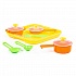 Набор детской посуды - Поваренок №1 с подносом   - миниатюра №5