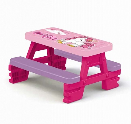 Стол-пикник для девочек - Unicorn 