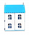 Синий кукольный домик Арина  - миниатюра №1