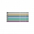 Карандаши цветные шестигранные ArtBerry Metallic, 8 цветов  - миниатюра №1