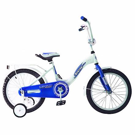Двухколесный велосипед Aluminium Ecobike, диаметр колес 16 дюймов, голубой 