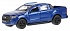 Модель Ford Ranger пикап синий, 12 см, открываются двери, инерционный  - миниатюра №6