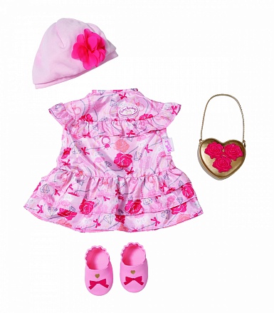 Одежда для кукол Baby Annabell - Цветочная коллекция Делюкс 