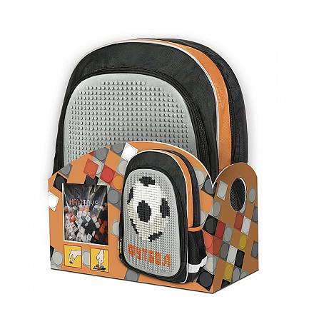 Рюкзак для мальчиков - Футбол c 3 картинками для сборки 