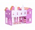 Домик с мебелью для кукол - Замок Джульетты, бело-розовый  - миниатюра №7