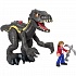Динозавр Индораптор и Мейзи Локвуд Jurassic World Imaginext  - миниатюра №2