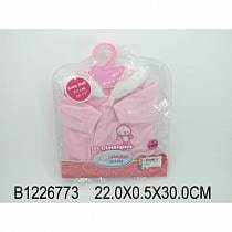 Комплект одежды для куклы, куртка с капюшоном, розовая (Baby Dolls, B1226773sim) Комплект одежды для куклы, куртка с капюшоном, розовая (Baby Dolls, B1226773sim)