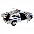 Машина металлическая инерционная - VW Touareg Полиция, 12 см, свет и звук, открываются двери  - миниатюра №1