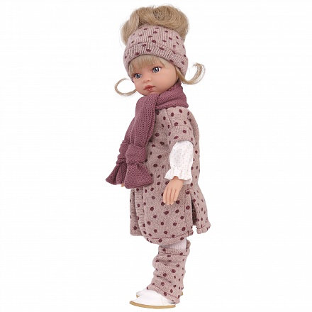 Кукла Зои в розовом 33 см виниловая 