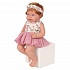 Кукла-малышка  Саманта в розовом 40 см мягконабивная  - миниатюра №5