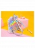Рюкзак Единорог с пушком, цвет - фиолетовый перламутр  - миниатюра №5