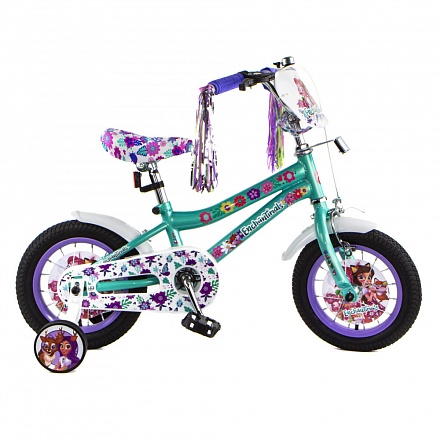Детский велосипед Enchantimals, колеса 12", стальная рама 