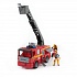 Игровой набор: Спасательная пожарная машина, с фигурками, вертолетом и мотоциклом  - миниатюра №1