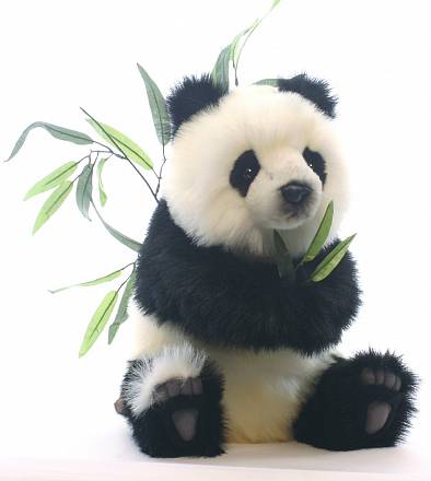 Мягкая игрушка - Детеныш панды, сидячий, 41 см 