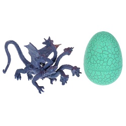 Игровой набор Рассказы о животных - Синий дракон с яйцом, 10 см (Играем вместе, F836E-15) - миниатюра