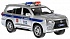 Инерционная металлическая машина Lexus LX-570 - Полиция, длина 12 см  - миниатюра №2