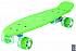 146315 Скейтборд Classic 26" - YWHJ-28 пластик со светящимися колесами, зеленый  - миниатюра №1