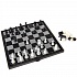 Дорожный набор 2 в 1 - Шахматы и шашки магнитные из серии Академия игр  - миниатюра №1