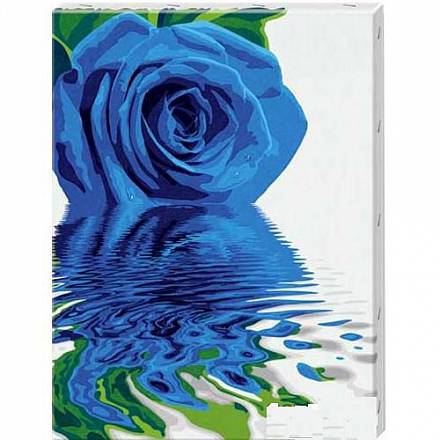 Раскраска Синяя роза  