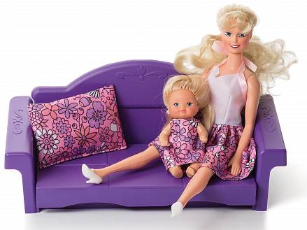 Раскладной диван для кукол – Конфетти 