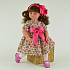 Коллекционная кукла Пепа, 60см, в платье с цветами и розовым бантом  - миниатюра №1