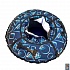Санки надувные – Тюбинг Геометрия, синий узор, 118 см  - миниатюра №8