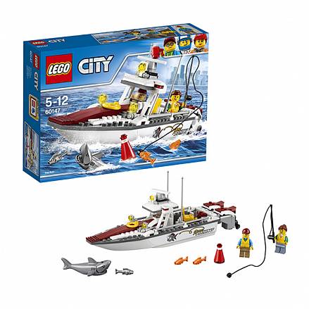 Lego City. Рыболовный катер 