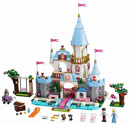 Lego Disney Princesses. Золушка на балу в королевском зале 