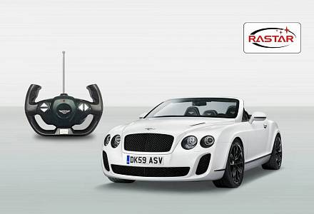 Bentley Continetal GT на радиоуправлении, масштаб 1:12 