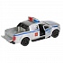 Машина металлическая инерционная Ford Ranger пикап - Полиция 12 см, открываются двери   - миниатюра №2