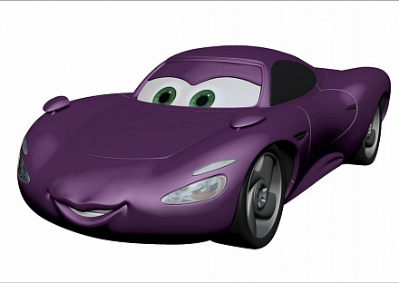Сборная модель - Тачки Disney/Pixar - Холли Делюкс 