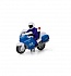 Набор Полиция - Мотоцикл с фигуркой, 7 см  - миниатюра №1