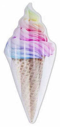 Матрац надувной – в виде разноцветного мороженого 